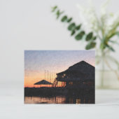 夕暮れ時の夕暮れ、オンタリオ州キングストン ポストカード (スタンド正面)