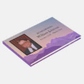 夕暮れ時の山々の記念写真 ゲストブック (コーナー)