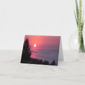 夕暮れ時の平和….. カード (正面)