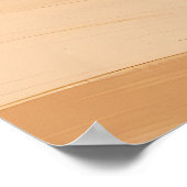 夕暮れ時の柔らかい砂の波 ポスター (角)