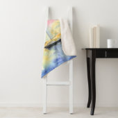 夕暮れ時の海 シェルパブランケット (インサイチュ)