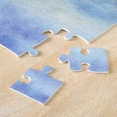 夕暮れ時の海 ジグソーパズル (側面)