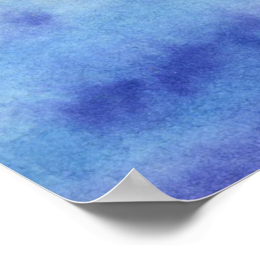 夕暮れ時の海 ポスター (角)