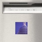 夕暮れ時の米国議会議事堂でドームに光を当てる マグネット (インサイチュ (食洗機))