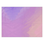 夕暮れ時の紫色の雲 テーブルクロス (正面(横))