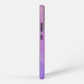 夕暮れ時の紫色の雲 SAMSUNG GALAXYケース (右側面)