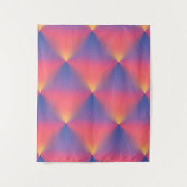 夕暮れ時の虹 タペストリー