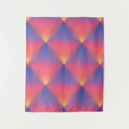 夕暮れ時の虹 タペストリー (正面)