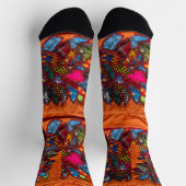 夕暮れ時の野生のNWT鳥 ソックス (上部)