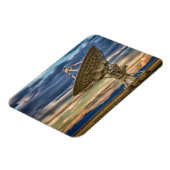 夕暮れ時の非常に大きなアレイ マグネット (左側)