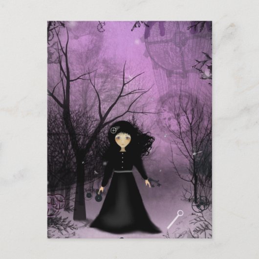 夕暮れ時はがき ポストカード (正面)