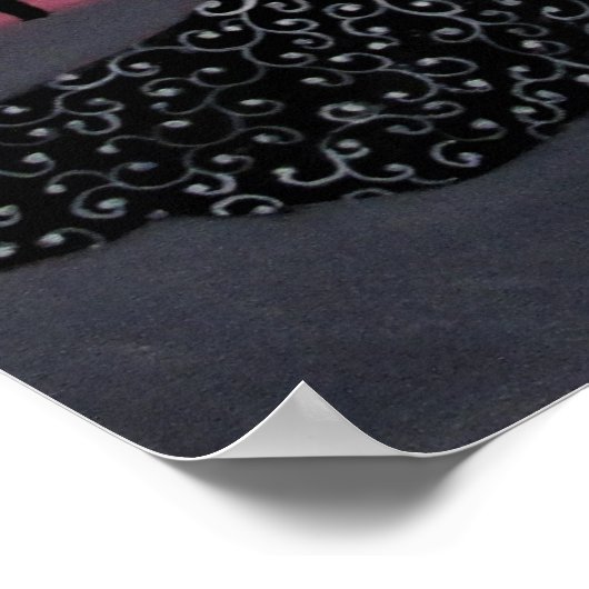 夕暮れ時 ポスター (角)