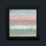 夕暮れ水平線 ギフトボックス<br><div class="desc">Dusted Horizon I by Jennifer Goldberger.ピンクから金ゴールド、ブルーまで、さまざまな色の水平線を備えている。</div>
