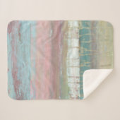 夕暮れ水平線 シェルパブランケット (正面(横))