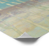 夕暮れ水平線 ポスター (角)