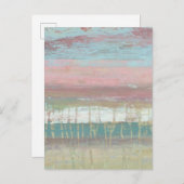 夕暮れ水平線 ポストカード (正面/裏面)