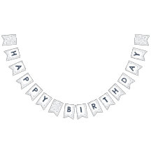 夕暮れ紙吹雪水彩ドットバンティングフラグ