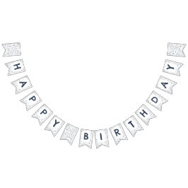 夕暮れ紙吹雪水彩ドットバンティングフラグ バンティングフラッグ