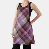 夕暮れ花紫とピンクのプライド エプロン (インサイチュ)