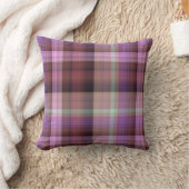 夕暮れ花紫とピンクのプライド クッション (ブランケット)