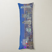 夕暮れ2のスカイライン ボディピロー (裏面 (縦))