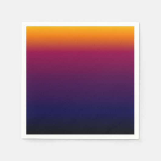 夕暮れ スタンダードカクテルナプキン (正面)