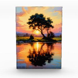 夕暮れ フォトブロック