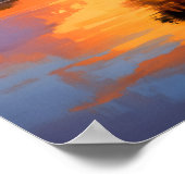 夕暮れ ポスター (角)