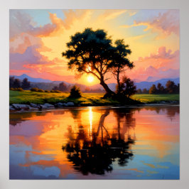 夕暮れ ポスター