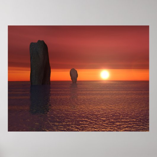 夕暮れ ポスター (正面)