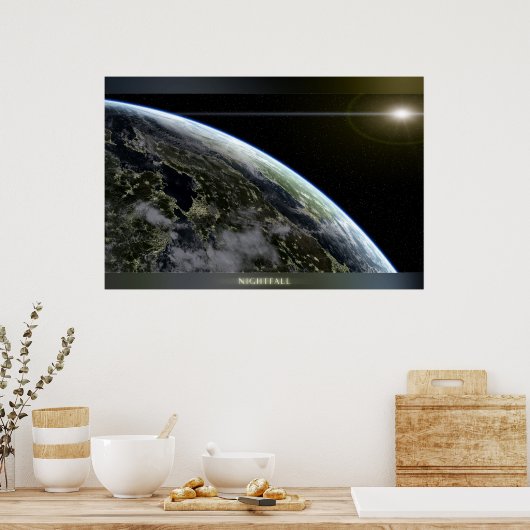 夕暮れ ポスター (キッチン)