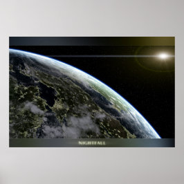 夕暮れ ポスター