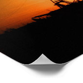 夕暮れ ポスター (角)