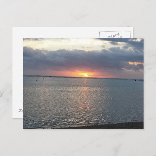 夕暮れ ポストカード (正面/裏面)