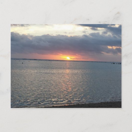 夕暮れ ポストカード (正面)