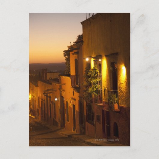 夕暮れ。 ポストカード (正面)