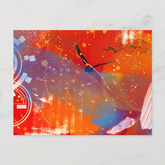 夕暮れ ポストカード (正面)