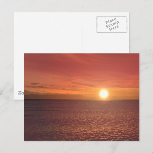 夕暮れ ポストカード (正面/裏面)