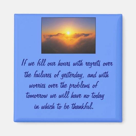 夕暮れ マグネット (正面)