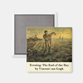 『夕暮れ - 一日の終わり』(せきれい - いちのにちのおわり、英:Evening - End of マグネット (正面/裏面)