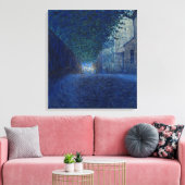 夕暮れ（夜景）(夕べシーン) キャンバスプリント (インサイチュ (リビング))