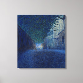 夕暮れ（夜景）(夕べシーン) キャンバスプリント