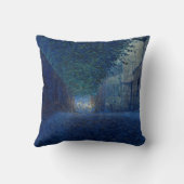 夕暮れ（夜景）(夕べシーン) クッション (裏面)