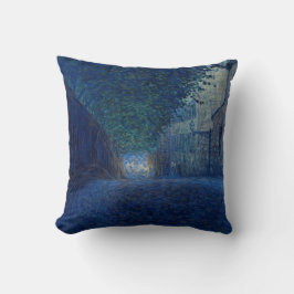 夕暮れ（夜景）(夕べシーン) クッション