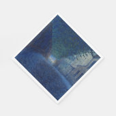 夕暮れ（夜景）(夕べシーン) スタンダードランチョンナプキン (角)