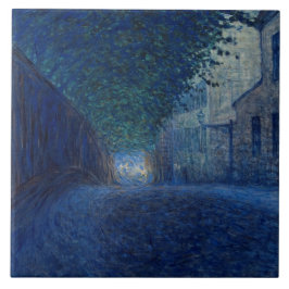 夕暮れ（夜景）(夕べシーン) タイル