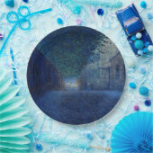 夕暮れ（夜景）(夕べシーン) ペーパープレート (パーティー)