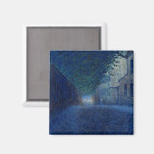 夕暮れ（夜景）(夕べシーン) マグネット (正面/裏面)