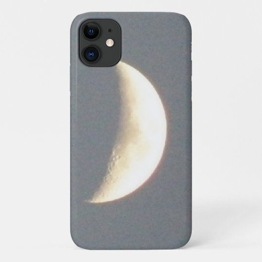夕暮れiPhoneケースで美しい三日月 Case-Mate iPhoneケース (裏面)