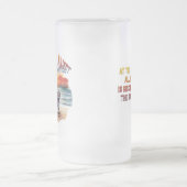 夕焼けが好き フロストグラスビールジョッキ (中央)